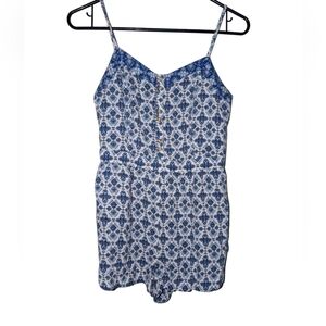 American Eagle Floral Romper